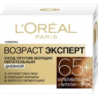 Антивозрастной крем-скульптор L’Oréal Paris Skin Expert Возраст эксперт дневной уход для всех типов кожи, 50 г